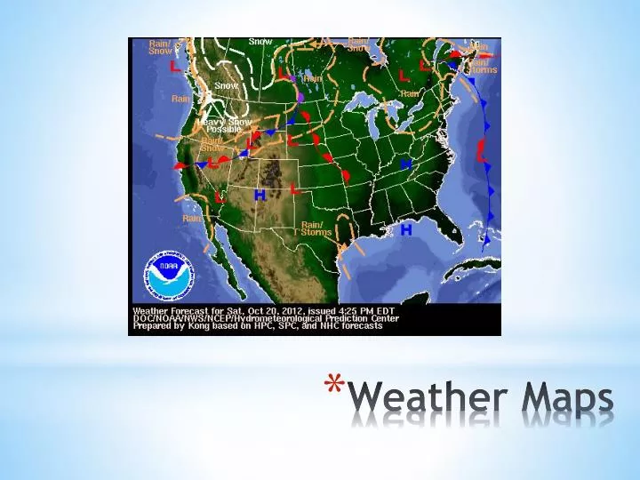 weather maps