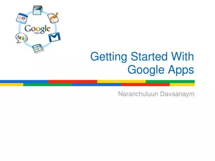 getting started with google apps