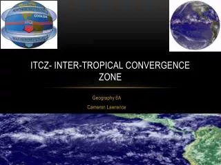 ITCZ- inter-Tropical Convergence Zone