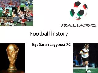 Football history
