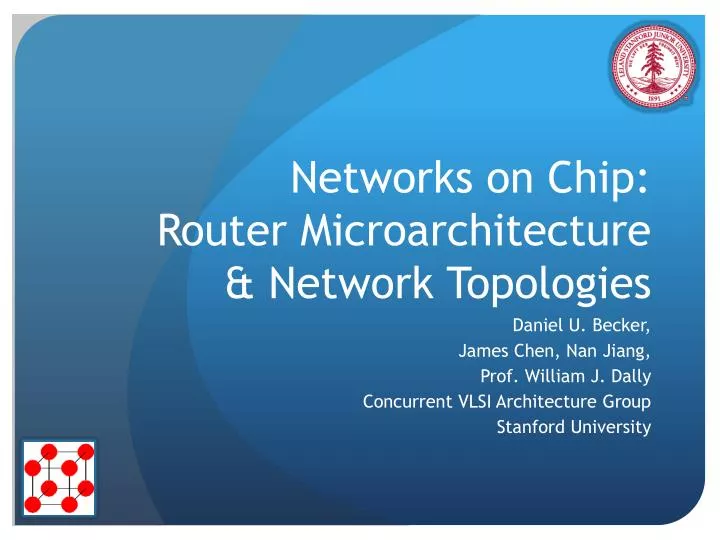 networks on chip router microarchitecture network topologies