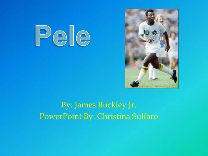 by james buckley jr powerpoint by christina sulfaro