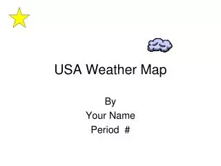 USA Weather Map