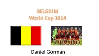 BELGIUM World Cup 2014