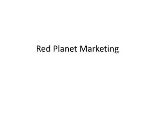 Red Planet Marketing London