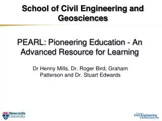 PEARL: Pioneering Education - An Advanced Resource for Learning