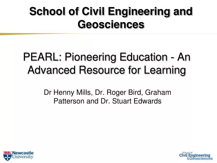 pearl pioneering education an advanced resource for learning