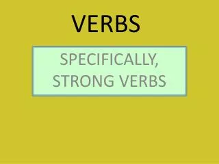 VERBS