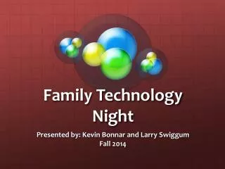 Family Technology Night