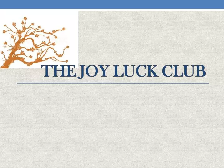 the joy luck club