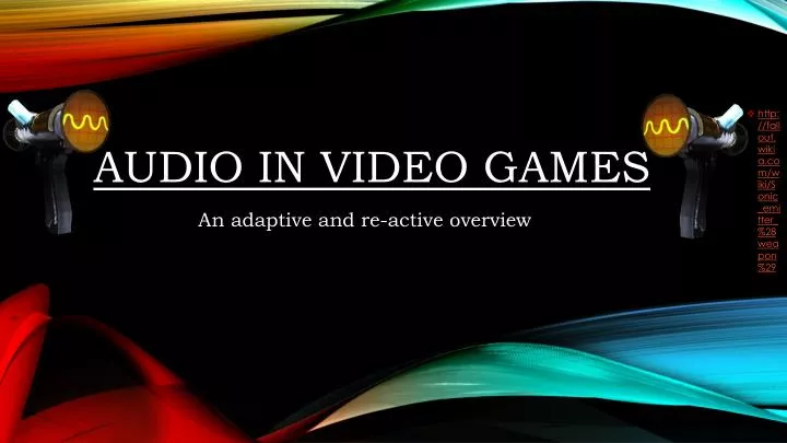 audio in video games