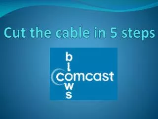 Cut the cable in 5 steps