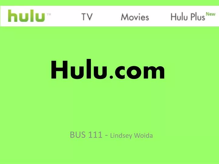 hulu com