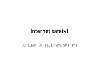 internet safety