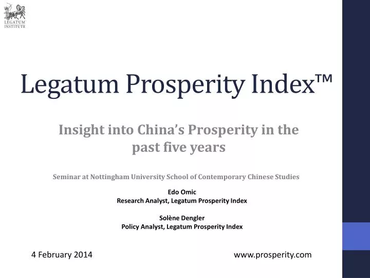 legatum prosperity index