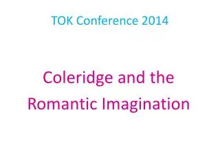 TOK Conference 2014