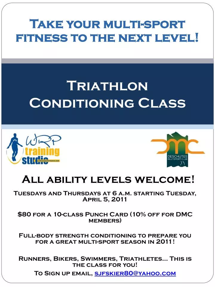 triathlon conditioning class
