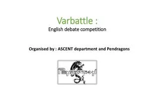 Varbattle : English debate competition