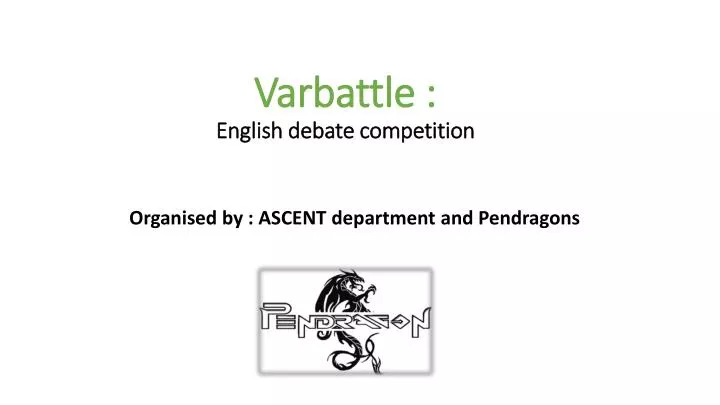 varbattle english debate competition