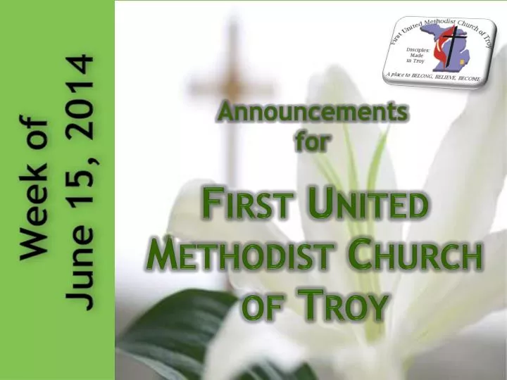 first united methodist church of troy