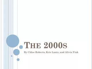 the 2000s