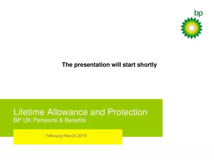 lifetime allowance and protection bp uk pensions benefits