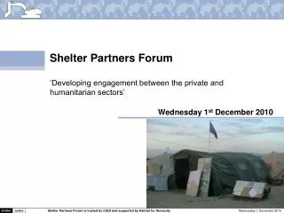 Shelter Partners Forum