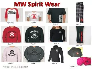 MW Spirit Wear