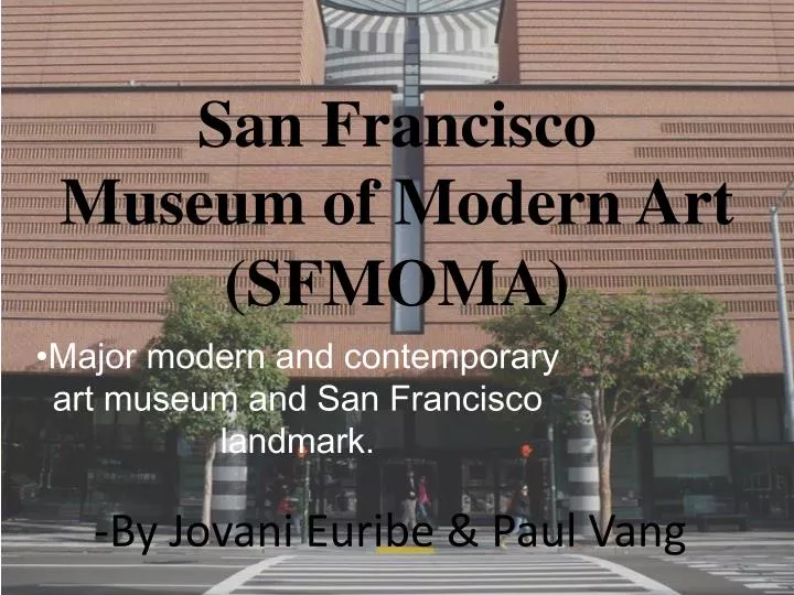 san francisco museum of modern art sfmoma