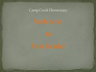 Camp Creek Elementary