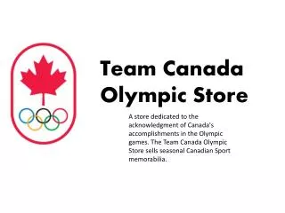 Team Canada Olympic Store