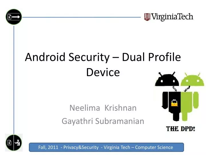 android security dual profile device