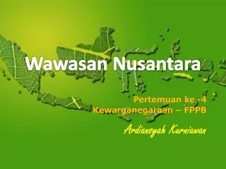 Wawasan Nusantara
