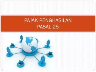 pajak penghasilan pasal 25