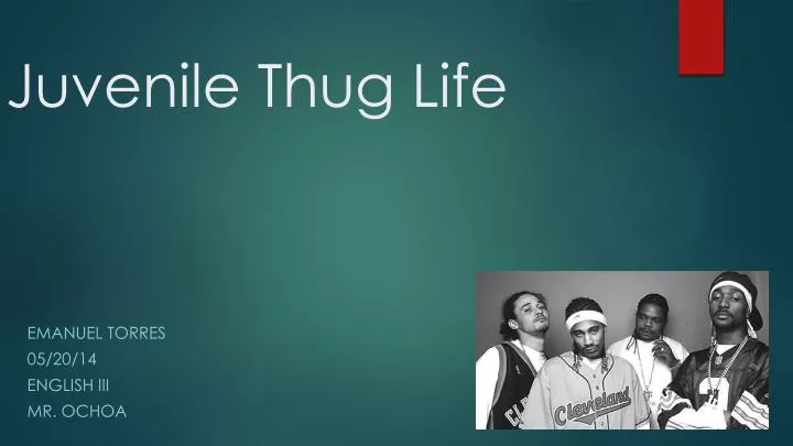 juvenile thug life