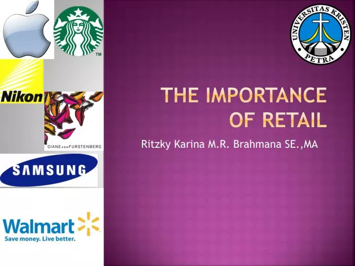 the importance of retail