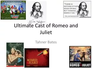 ultimate cast of romeo and juliet