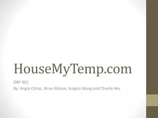 HouseMyTemp.com
