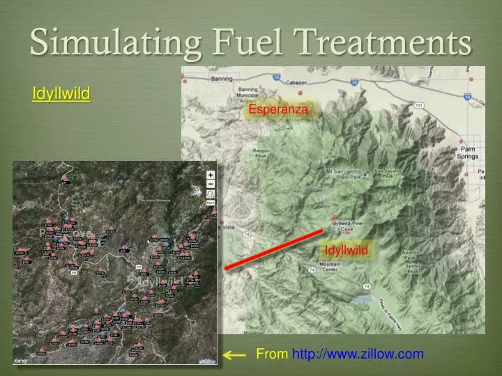 simulating fuel treatments