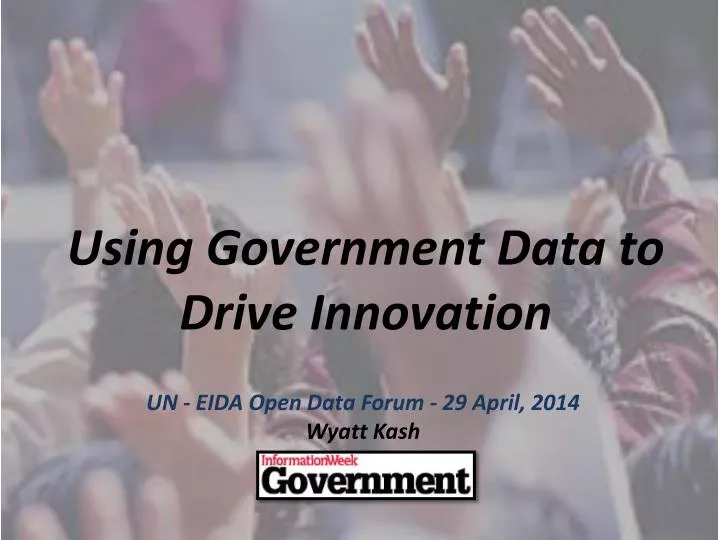 using government data to drive innovation