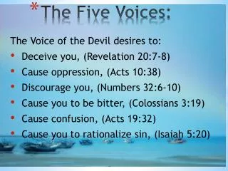 The Five Voices:
