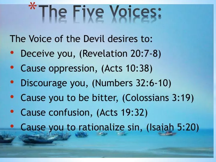 the five voices