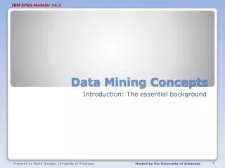 Data Mining Concepts