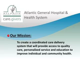 Atlantic General Hospital &amp; Health System