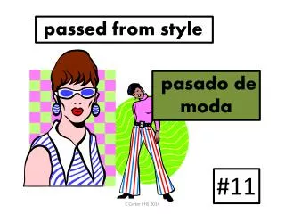 passed from style