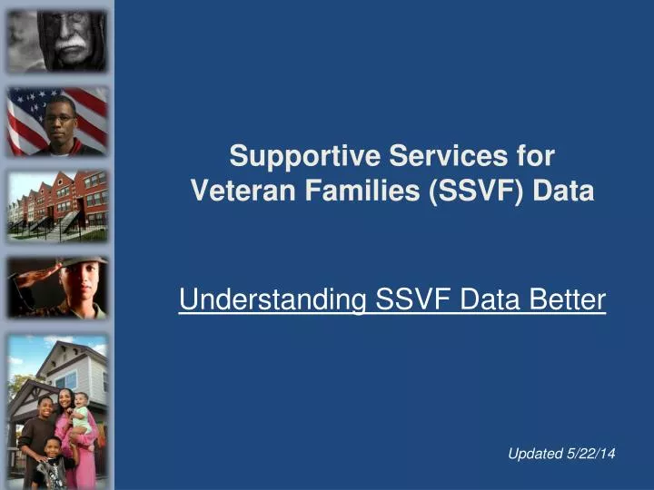 supportive services for veteran families ssvf data