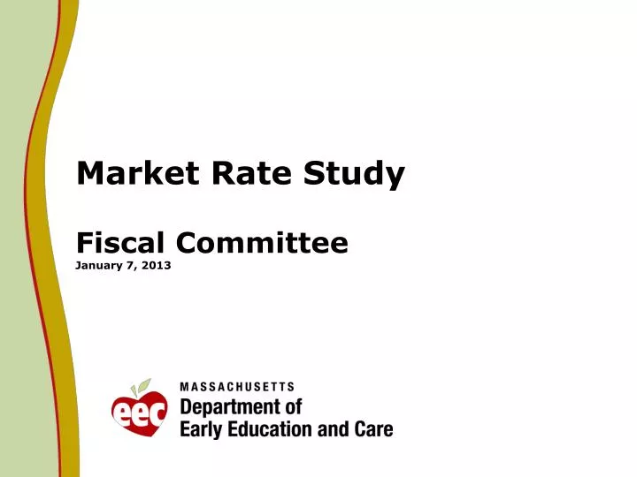 market rate study fiscal committee january 7 2013