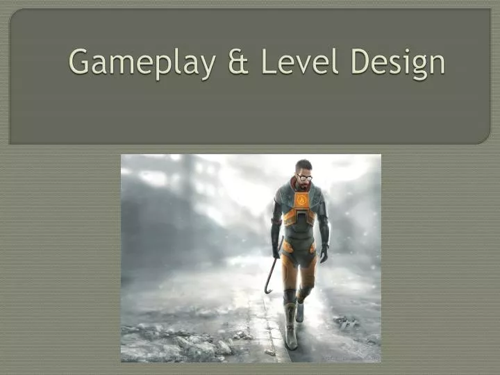 gameplay level design