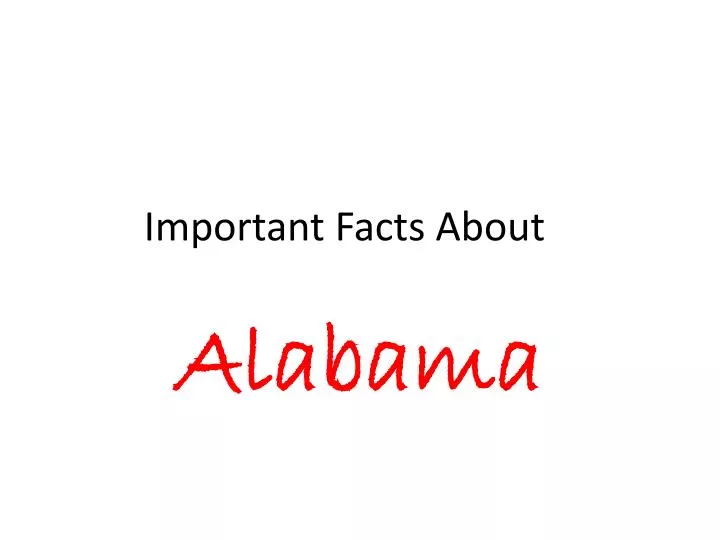 important facts about