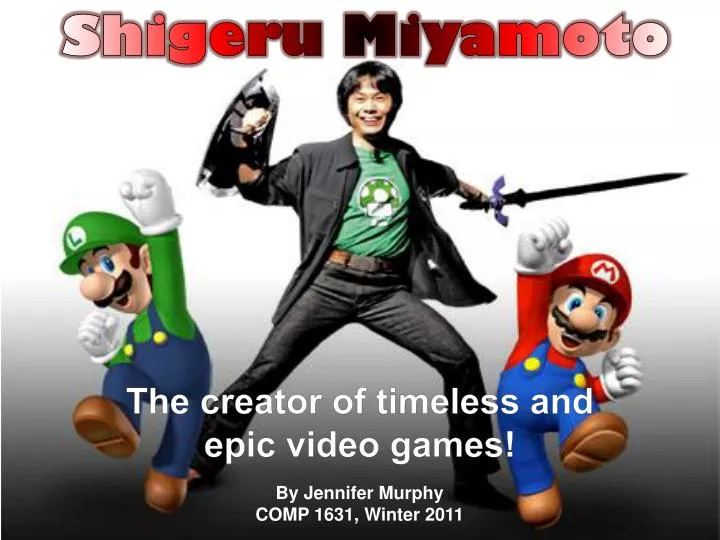 Shigeru Miyamoto - Wikipedia